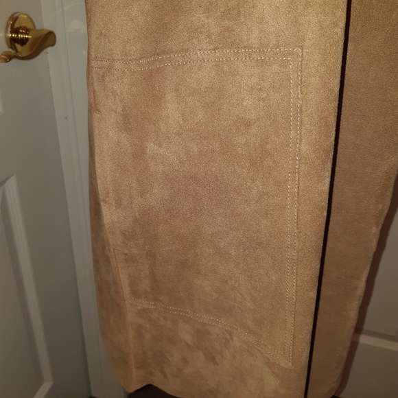 Faux Suede Dress - Picture 3 of 4